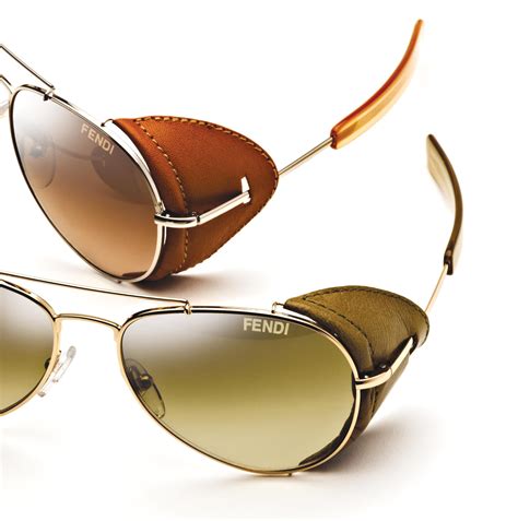 sunglasses leather side shields.